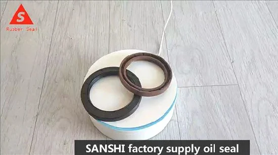 Framework Spring Buna-N Nitrile NBR FPM FKM Silicone Rubber Oil Seal